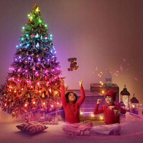 LAMPKI CHOINKOWE 100 LED WIFI SMART TUYA 10M MULTI KOLOR PILOT APLIKACJA na Arena.pl