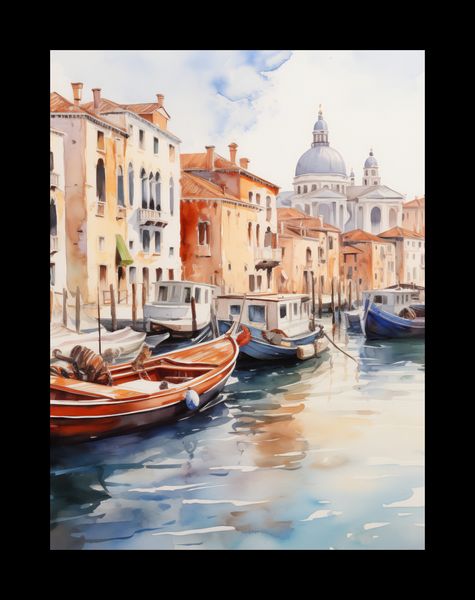 Plakat 15x20cm Wenecka Impresja zdjęcie 2