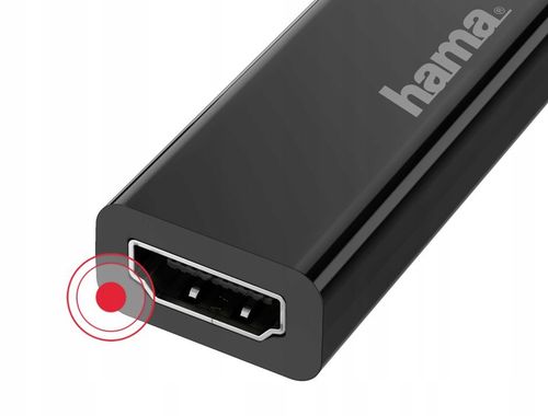 Adapter HAMA DisplayPort wtyk - HDMI gniazdo 4K na Arena.pl