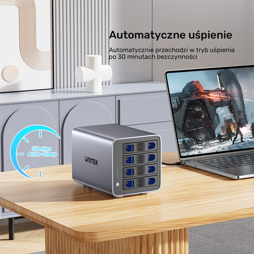 4-dyskowa obudowa RAID 0/1/5/10 / JBOD/ PM Unitek na Arena.pl