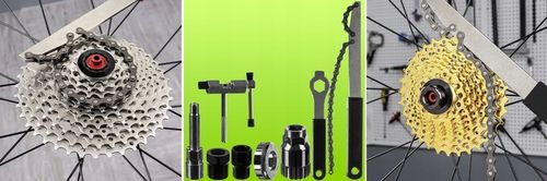 ZESTAW NARZĘDZI ROWEROWYCH KLUCZE KORBY DO ROWERU SKUWACZ BACIK 7 ELEMENTÓW na Arena.pl