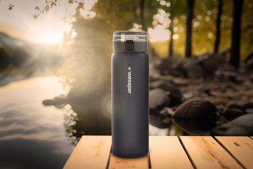 Butelka filtrująca Wessper ActiveMax Clarti 0,68l grafitowa + 1x Filtr na Arena.pl