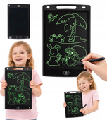 Tablet graficzny do rysowania i zabawy dla dziecka LCD 8,5" czarny