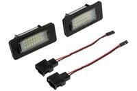 LAMPKI LED PODŚWIETLENIA TABLICY PRAWA SKODA FABIA II 2011 2012 2013 2014
