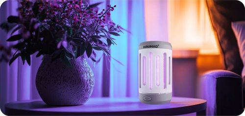 Lampa Owadobójcza UV 5W Na Muchy Komary Owady Osy Ćmy Pułapka na Arena.pl