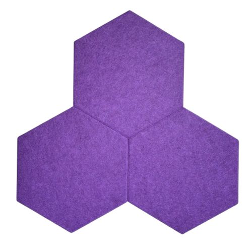 Panele Ścienne Filcowe 3D Heksagon Zagłówek Samoprzylepne Akustyczne Soft na Arena.pl