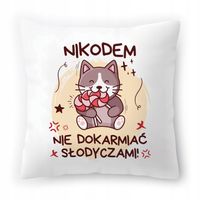 Poduszka Dla Nikodema Na Urodziny Ze Zdjęciem Na Prezent Biała 40X40 Cm