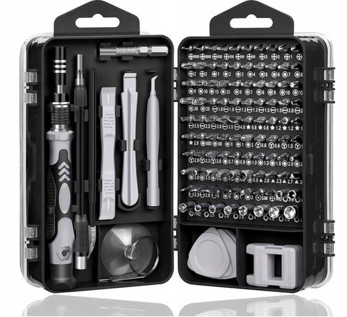 KLUCZE 115W1 ZESTAW PRECYZYJNYCH ŚRUBOKRĘTÓW TORX WKRĘTAK na Arena.pl