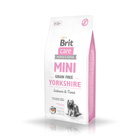 brit care mini grain free yorkshire z łososiem i tuńczykiem 400g