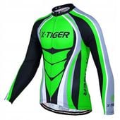 Bluzy Męskie Na Rower Ocieplane Zimowe Termoaktywne Długi Rękaw X-Tiger 3XL