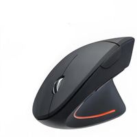 Myszka Ergonomiczna Wertykalna pionowa MYSZ bezprzewodowa CICHA czarna