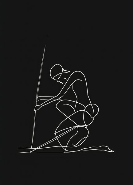 Plakat 20,5x28,4cm Linia zdjęcie 1