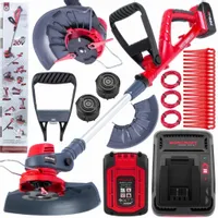 PODKASZARKA AKUMULATOROWA 20V +2 GŁOWICE +AKU 4Ah