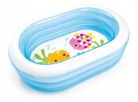 Basen dmuchany brodzik 163 x 107 x 46 Morskie Zwierzątka #57482NP Intex