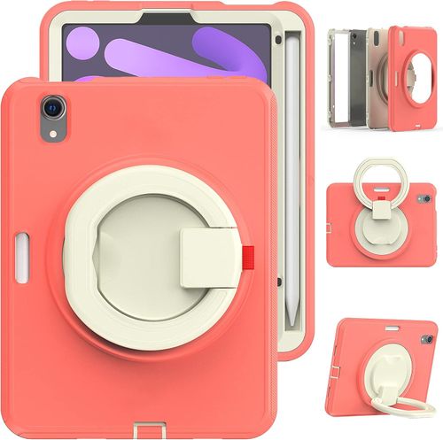 Etui do iPad Mini 6 8.3" z Podstawką i Paskiem na Ramię Różowe na Arena.pl