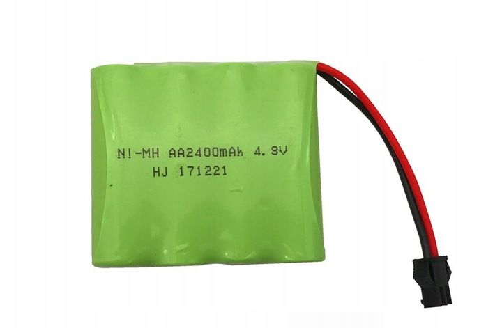 BATERIA AKUMULATOR 2400 MAH 4,8 V NICD WTYK SM zdjęcie 1
