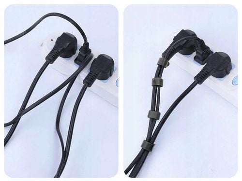 100 x OPASKA RZEP PASKI DO KABLI TAŚMA RZEPOWA WIELOKROTNEGO UŻYTKU na Arena.pl