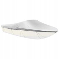 Pokrowiec plandeka na łódź motorówkę V-kształtnym dł. łódki 427-488 cm