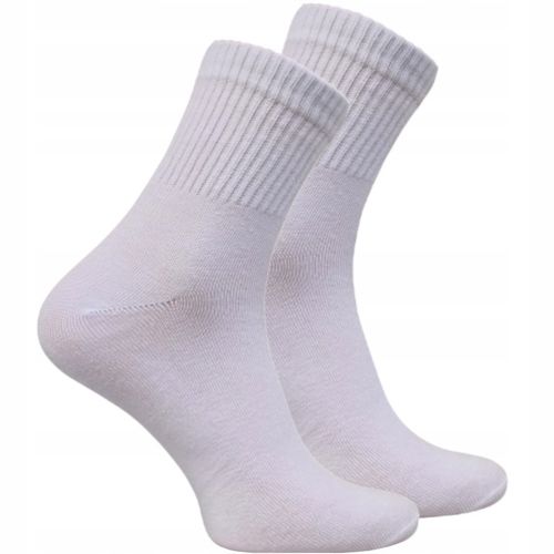 10 X SKARPETY MĘSKIE SKARPETKI BAWEŁNIANE TRWAŁE BIAŁE 43/46 na Arena.pl