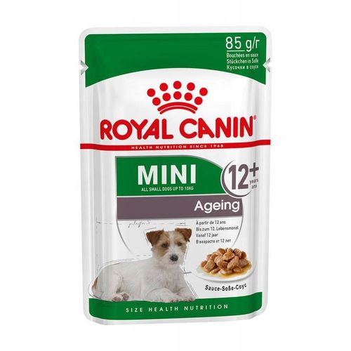 12 x Royal Canin Mini Puppy dla szczeniąt / KAWAŁKI W SOSIE 85g na Arena.pl