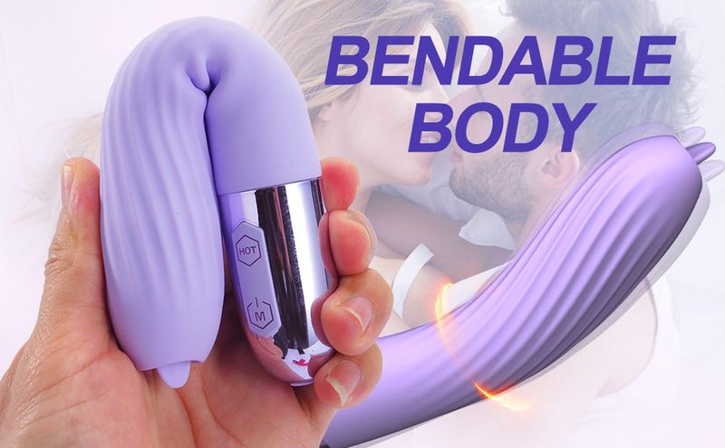 Wibrator-Silicone Vibrator USB, 10 vibration modes, Heating zdjęcie 9