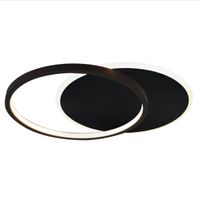 Ściemniana lampa sufitowa Axelle 44112/24/30 LED 24W 1550-2850K czarna