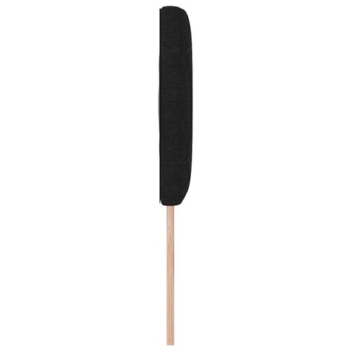 Tapicerowane wezgłowie Geometryczny Czarny 144 cm tkanina na Arena.pl