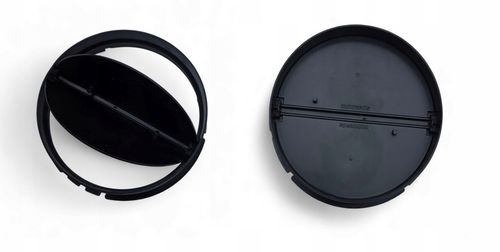 Czarny okap pochłaniacz kuchenny teleskopowy podszafkowy Marin 60cm na Arena.pl