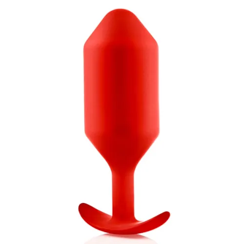 Plug analny - B-Vibe Snug Plug 6 Red na Arena.pl
