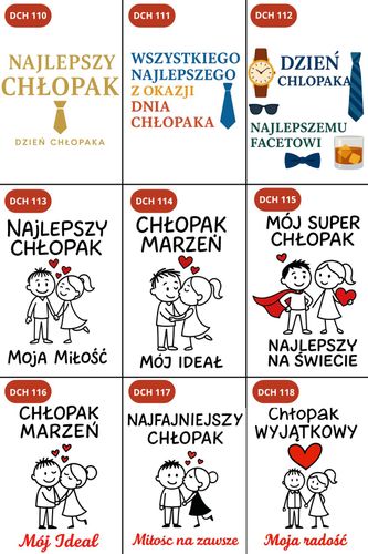 Kubek z nadrukiem prezent Dzień CHŁOPAKA dla kolegi chłopca urodziny wzory na Arena.pl