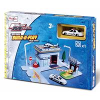 maisto build n play posterunek policji z autem
