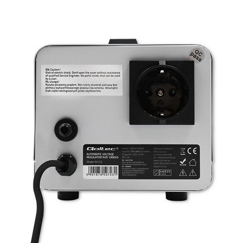 Qoltec Automatyczny stabilizator napięcia AVR 1000VA na Arena.pl