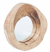 Lustro dekoracyjne, Tiziano, Bizzotto, 28 cm, drewno suar