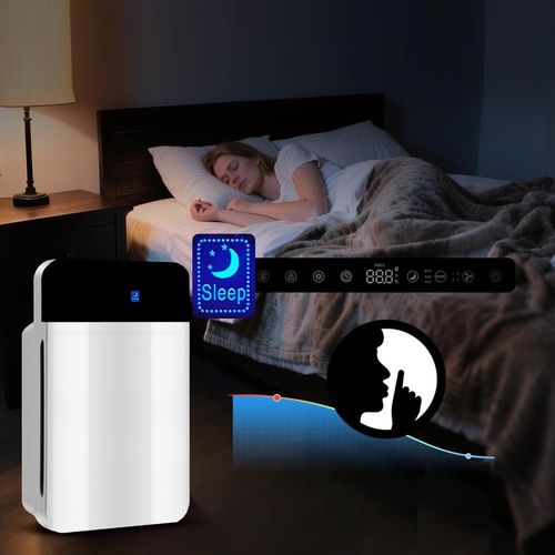 Duży AUTOMATYCZNY OCZYSZCZACZ POWIETRZA HEPA + jonizacja sterylizacja na Arena.pl