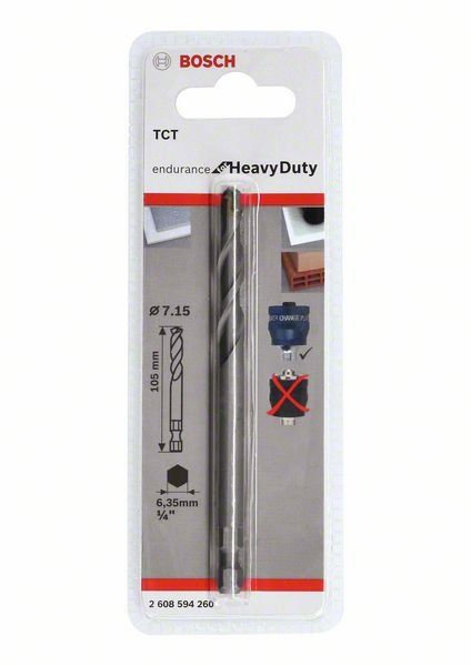 PILOT PC PLUS TCT 7.15*105MM - B 2608594260 zdjęcie 2