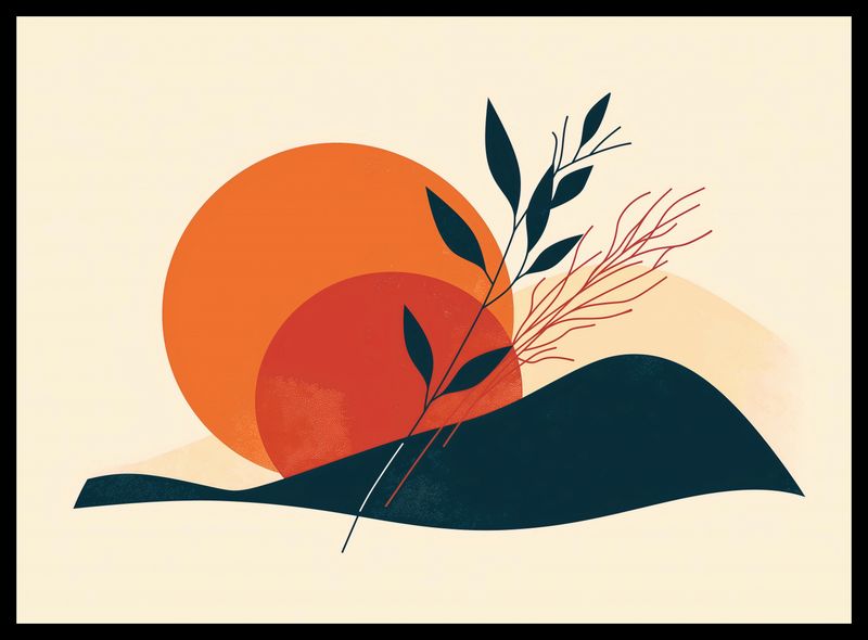Plakat 55x40cm Zmierzch w Ciszy zdjęcie 2