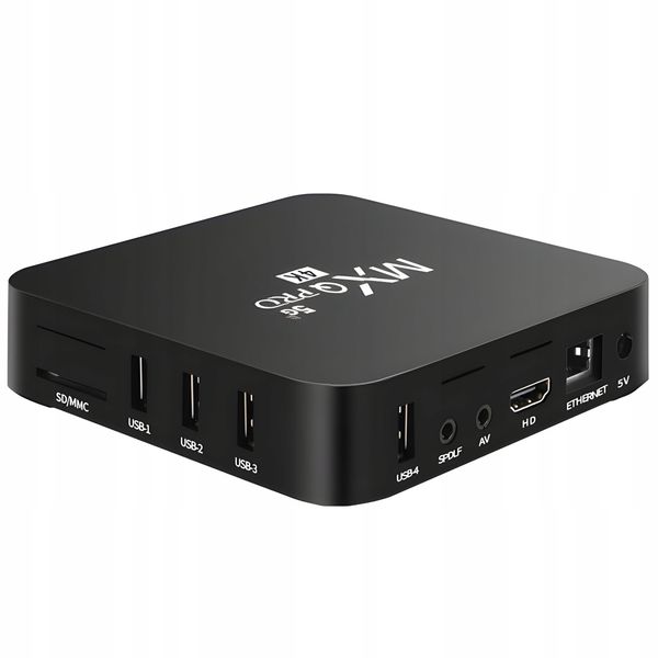 SMART TV BOX 8GB MXQ PRO 4K DEKODER Android 11.1 WIFI MULTIMEDIA + PILOT zdjęcie 5