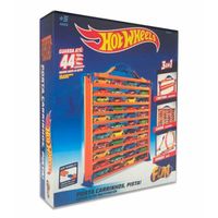 Garaż Parking z Samochodami Hot Wheels 30 x 27 x 6 cm Laweta Pojazd