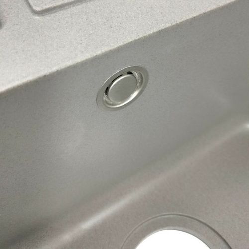 Aquamarin Zlew Granite, 57 x 45 cm, szary na Arena.pl