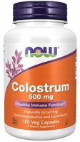 NOW Foods Colostrum 500mg SIARA BYDLĘCA DETOX ODPORNOŚĆ 120caps