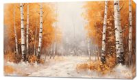 Obraz 100x60cm Jesienne Brzozy