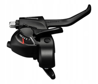 Klamkomanetka Prawa Tył Czarna Shimano ST-EF41 7 Rzędowa