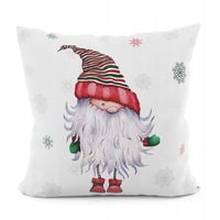 Poszewka świąteczna GNOM VELVET Boże Narodzenie