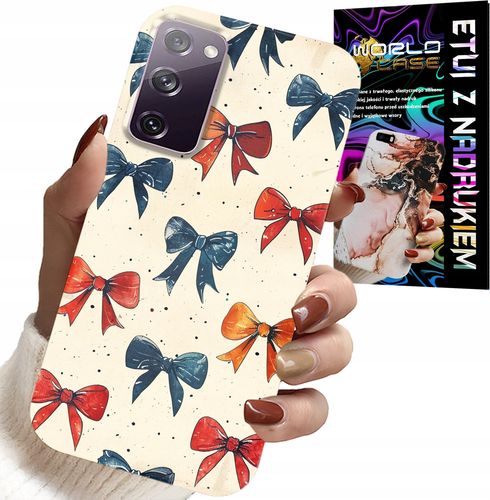 ETUI DO SAMSUNG GALAXY S20 FE - KOLOROWE WSTĄŻKI WSTĄŻKA MODNE WZORY na Arena.pl
