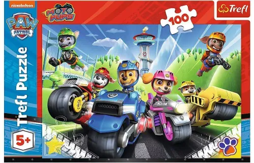 Puzzle 100 Elementów. Psi Patrol Na Motorach na Arena.pl