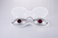 Okulary do opalania w solarium Vision 2 srebrne