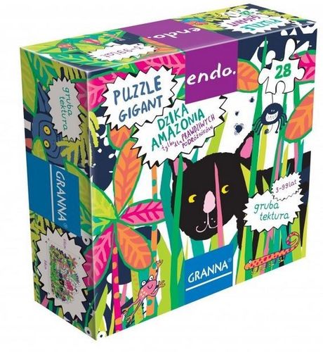 Granna Puzzle 28 elementów, Dzika Amazonia na Arena.pl