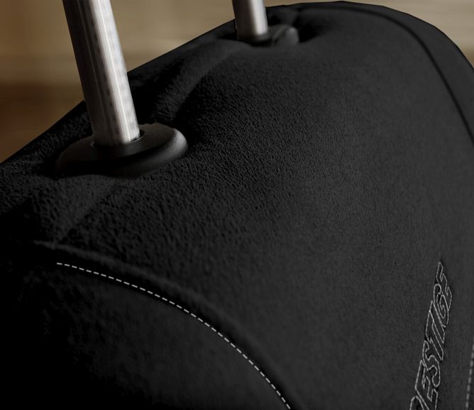 Pokrowce z alcantary przód PRESTIGE 1+1 Czarne AUDI A6 C4 C5 C6 C7 C8 zdjęcie 3