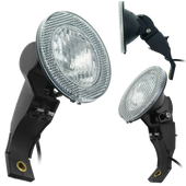 Lampa rowerowa przednia na widelec pod dynamo AXA Basta ISI halogen HS3