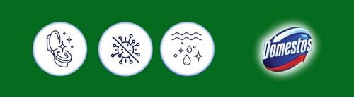 domestos kostka toaletowa wc 3w1 power pine 35g na Arena.pl